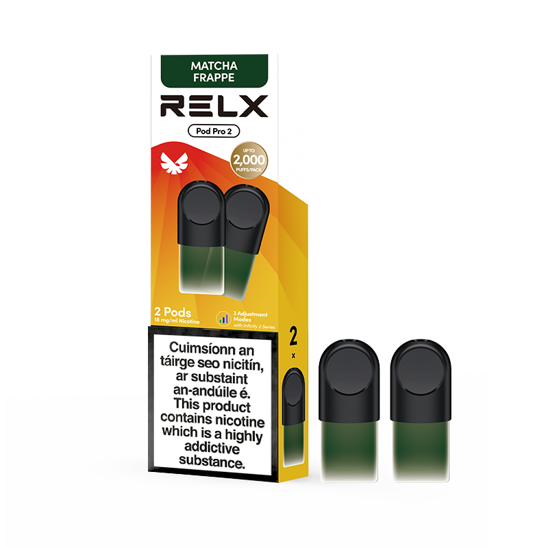 Matcha Frappe (2 Pods) (New Flavors) Relxireland Matcha Frappe (2 Pods) (New Flavors) Relxireland