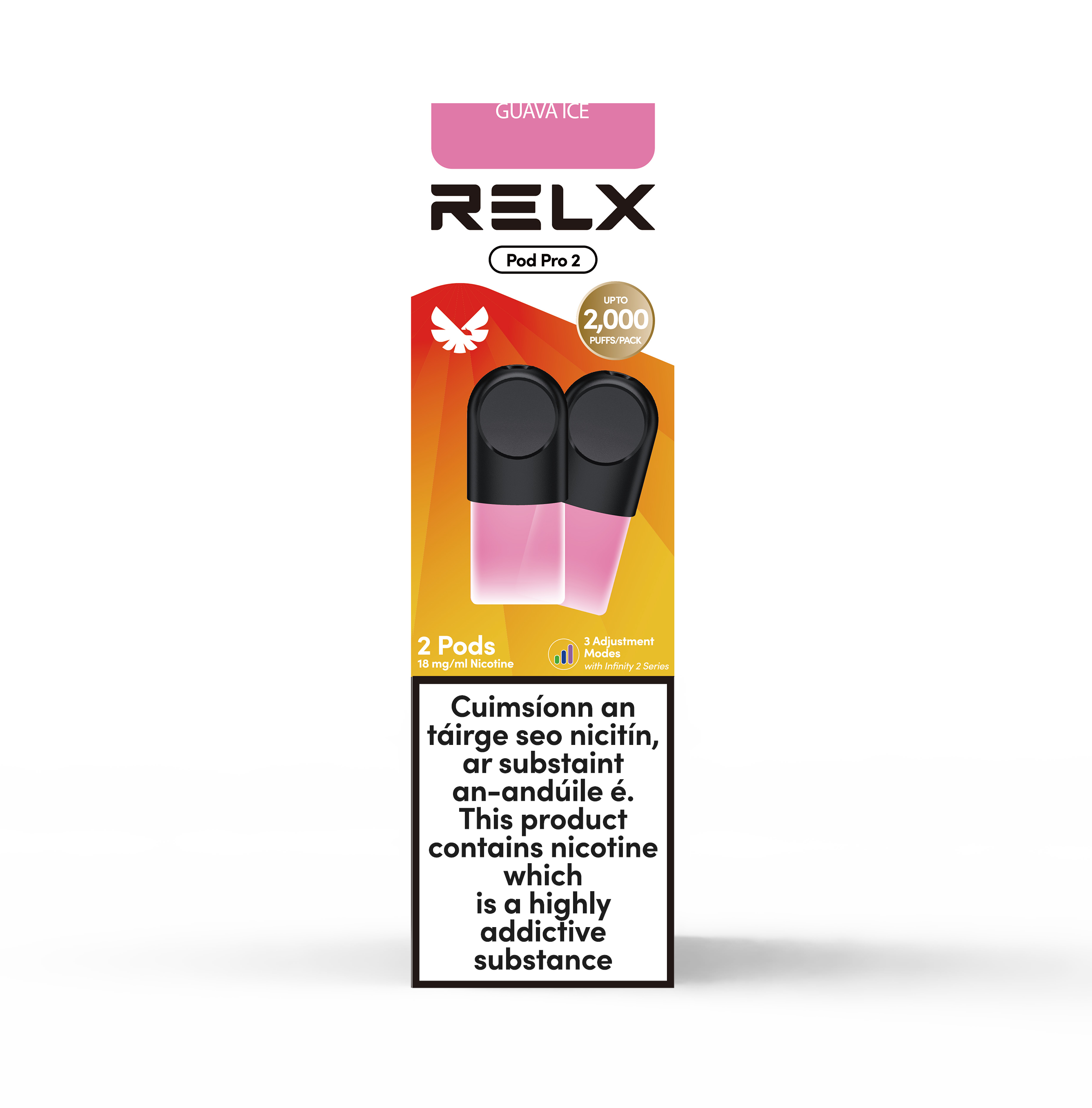 relx pods mg Guava Ice (2 Pods) (New Flavors) – Relxireland