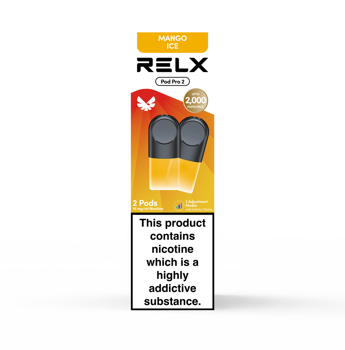 MANGO ICE(2 pods)（New flavors）
