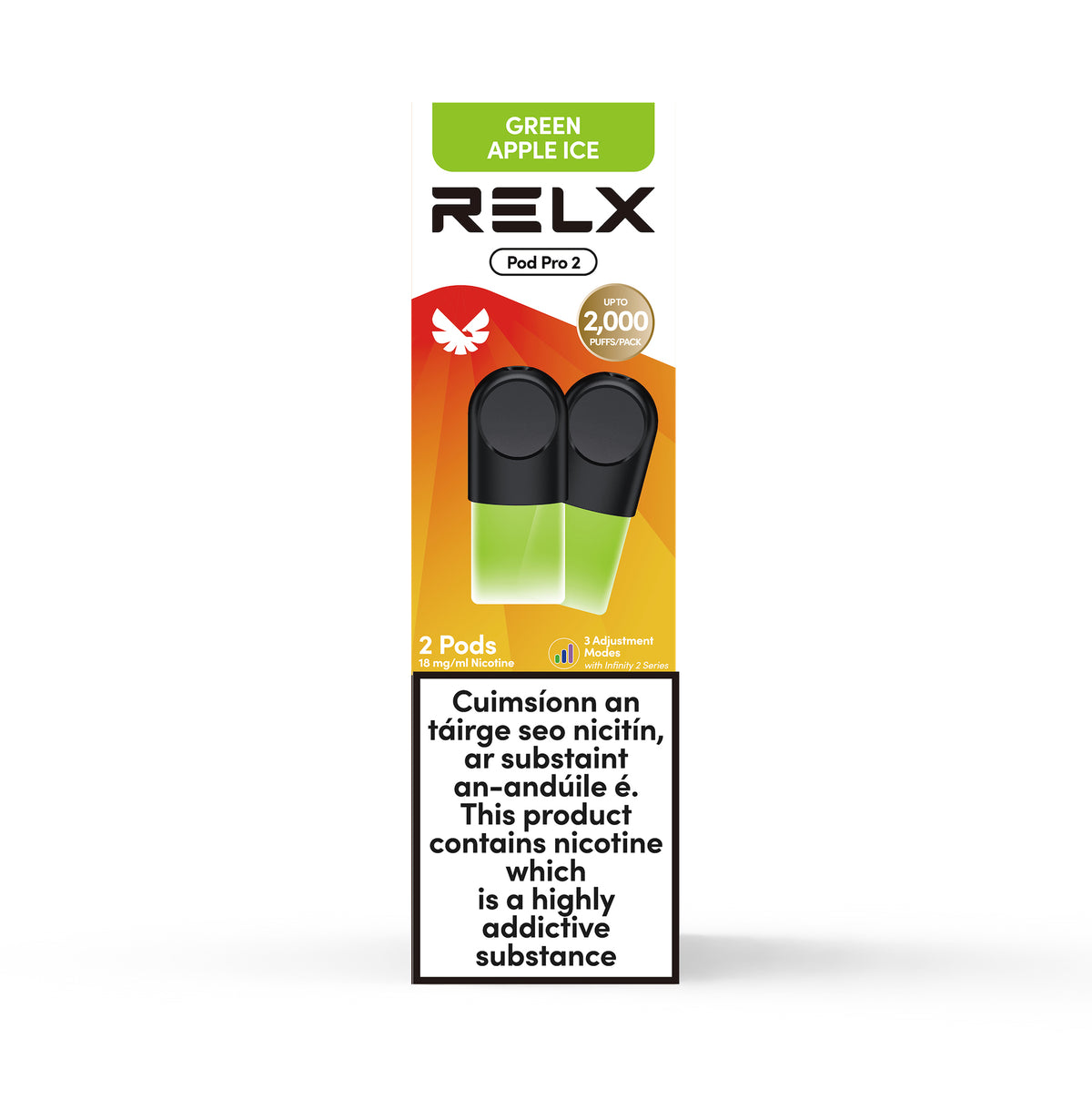 GREEN APPLE ICE(2 pods)（New flavors）