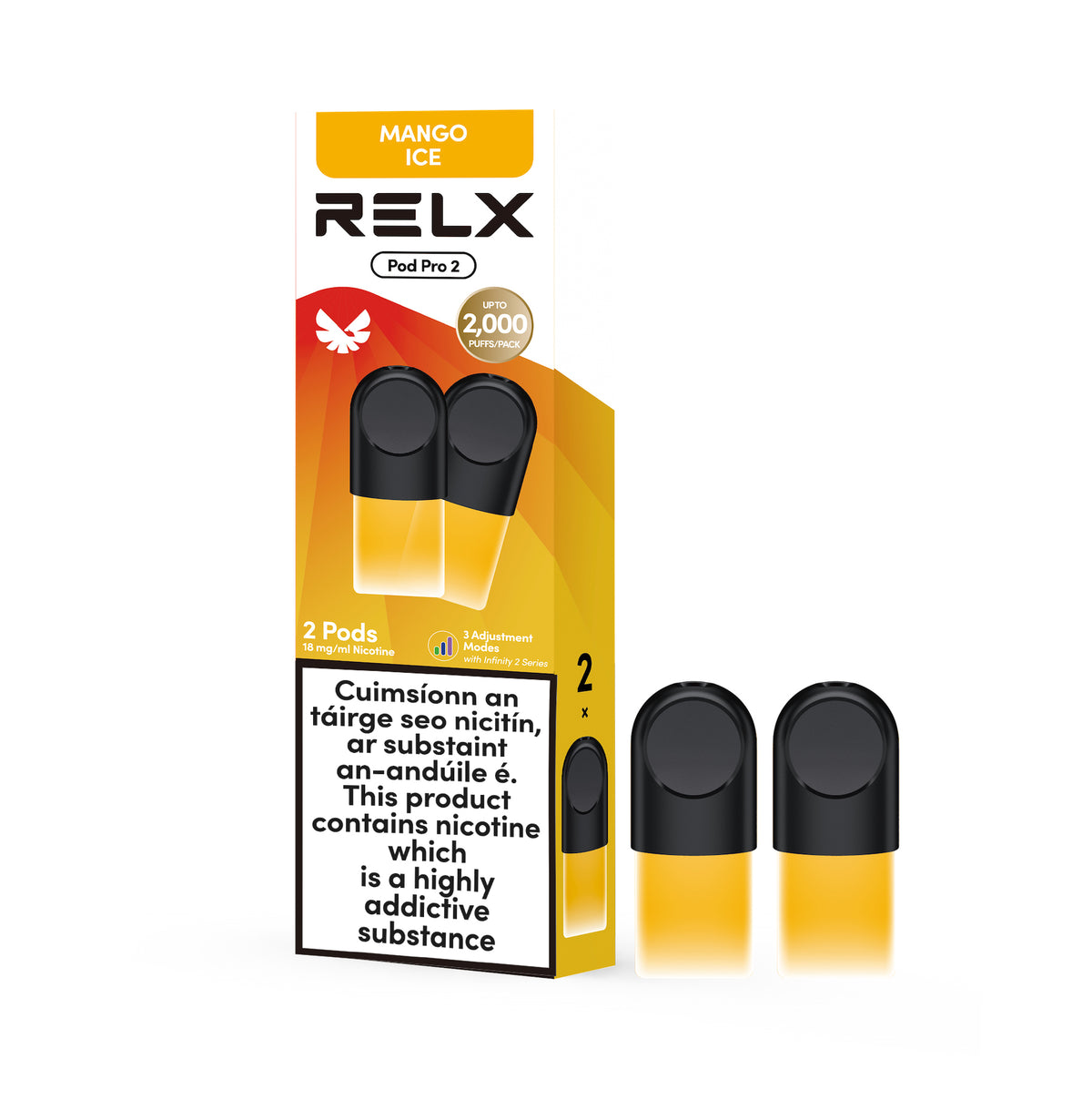 MANGO ICE(2 pods)（New flavors）