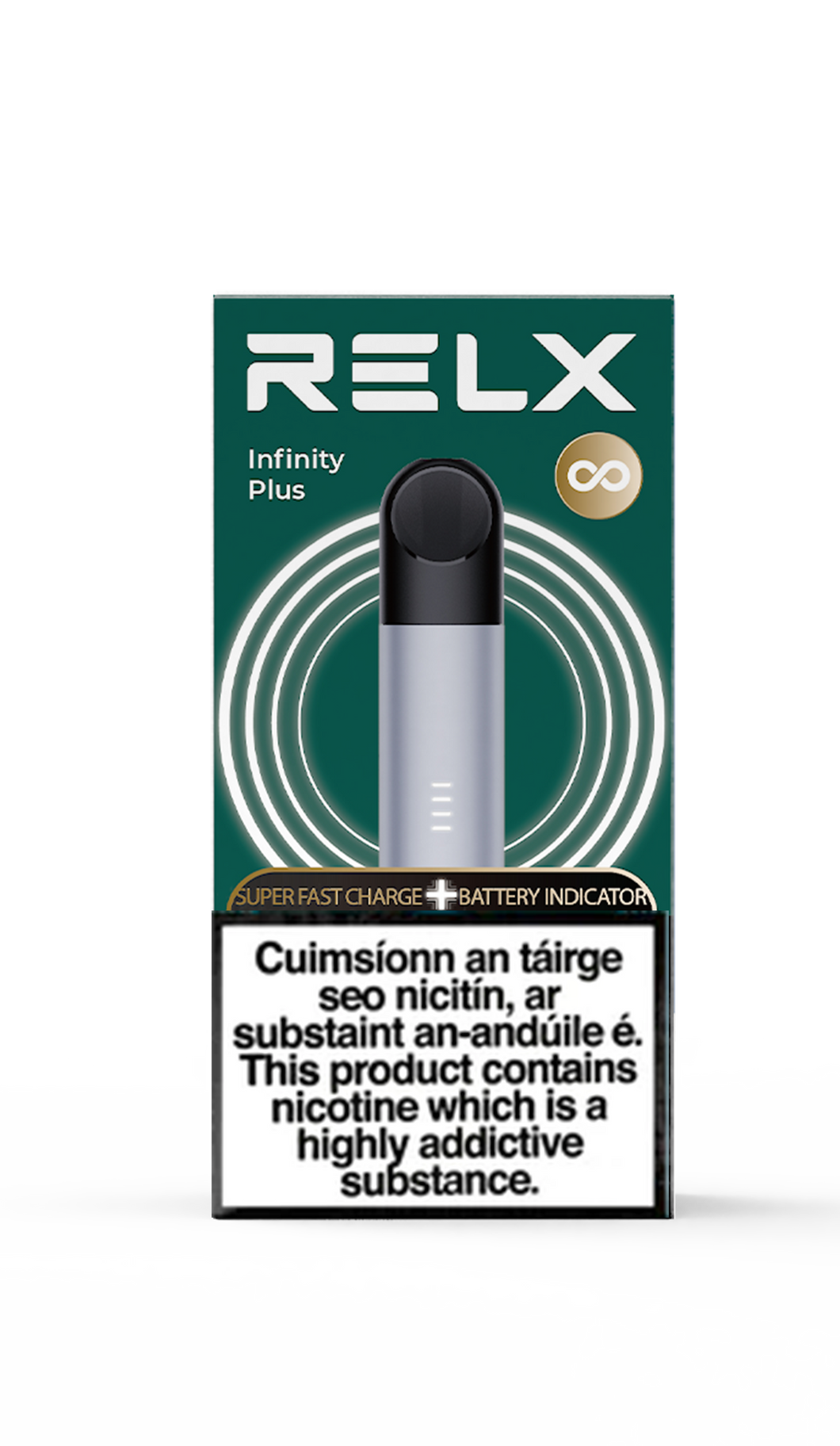 RELX Infinity Plus Device - Lunar Dust (Silver) - Relxireland